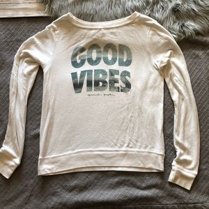 spiritual gangster good vibes savasana coverup, sm